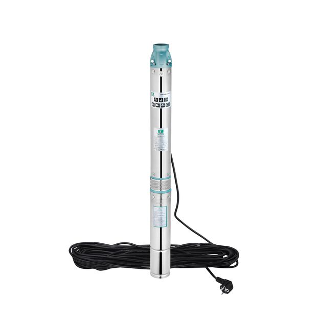 Насос глибинний центробіжний многоступенчатий Pumpman 3.5КСЕМ3-8-0,37 кВт Hmax 46 м Qmax 5,4 куб.м 370 Вт, фото , зображення 3 | SNABZHENIE.com.ua