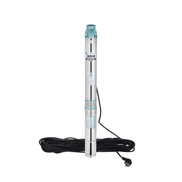 Насос глибинний центробіжний багатоступенчатий Pumpman 3.5КСЕМ3-10-0,55 кВт Hmax 54 м Qmax 5,4 куб.м 550 Вт, фото , зображення 3 | SNABZHENIE.com.ua