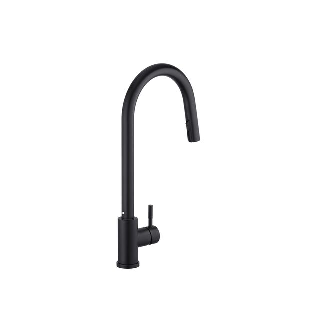 Смеситель кухонный с выдвижным изливом KRP Edelstahl Klassisch, фото , изображение 3 | SNABZHENIE.com.ua