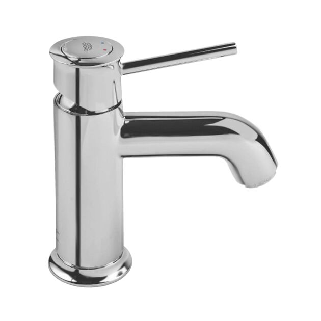 Смеситель для раковины Grohe BauClassic S-Size 23162000, фото , изображение 3 | SNABZHENIE.com.ua Смеситель для раковины Grohe BauClassic S-Size 23162000, фото , изображение 3 | SNABZHENIE.com.ua
