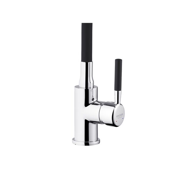 Смеситель кухонный Kroner KRM Kuche - C132BLK, фото , изображение 5 | SNABZHENIE.com.ua Смеситель кухонный Kroner KRM Kuche - C132BLK, фото , изображение 5 | SNABZHENIE.com.ua