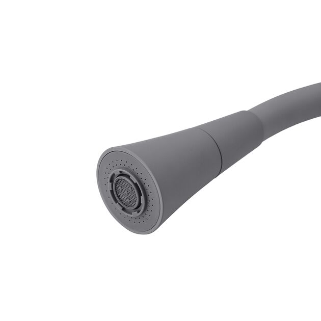 Смеситель кухонный Kroner KRM Kuche - C132GRA, фото , изображение 8 | SNABZHENIE.com.ua