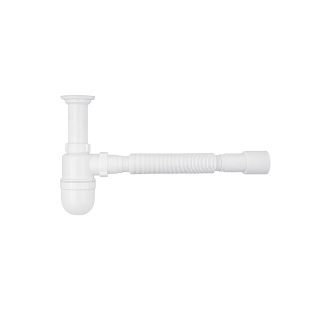 Сифон для раковини Agua TB01 1 1/2''х40/50 мм з литим випуском, фото  | SNABZHENIE.com.ua Сифон для раковини Agua TB01 1 1/2''х40/50 мм з литим випуском, фото  | SNABZHENIE.com.ua