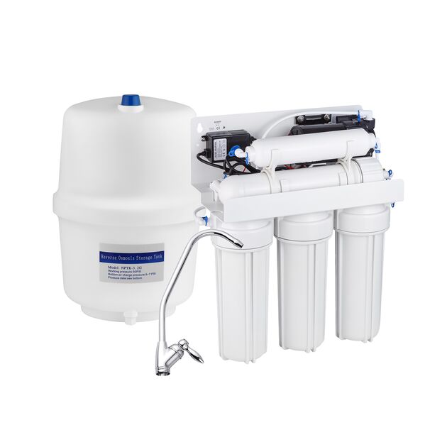 Система зворотного осмосу Нова Вода N/n O-500-Pump (+ TDS) з помпою, фото  | SNABZHENIE.com.ua