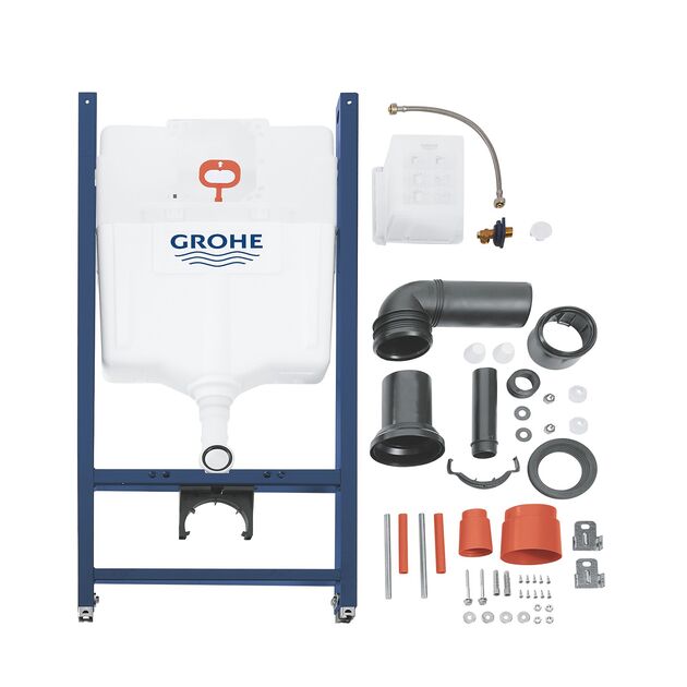 Комплект 4 в 1: Инсталяция GROHE Rapid SL + Унитаз безободковый Kroner Harz, фото , изображение 4 | SNABZHENIE.com.ua Комплект 4 в 1: Инсталяция GROHE Rapid SL + Унитаз безободковый Kroner Harz, фото , изображение 4 | SNABZHENIE.com.ua