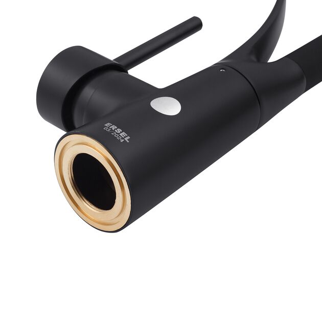 Смеситель кухонный Kroner KRP Ersel SCH03393BLK, фото , изображение 7 | SNABZHENIE.com.ua Смеситель кухонный Kroner KRP Ersel SCH03393BLK, фото , изображение 7 | SNABZHENIE.com.ua
