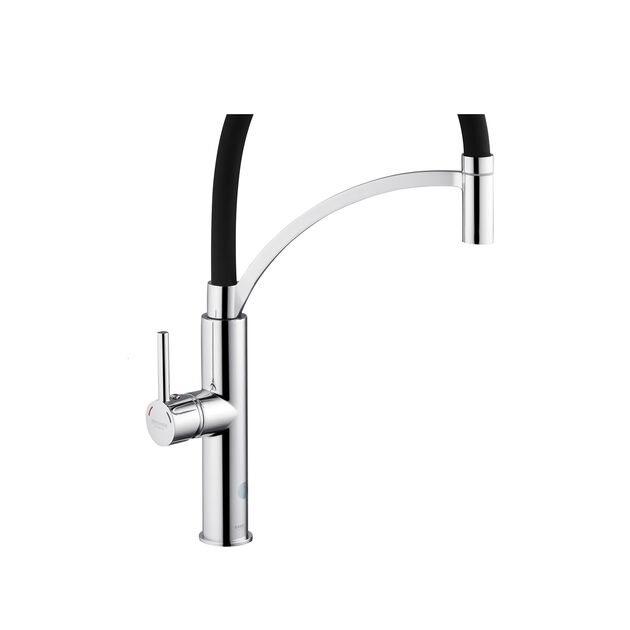 Смеситель для кухни Kroner KRP Ersel C03900BLK, фото , изображение 5 | SNABZHENIE.com.ua Смеситель для кухни Kroner KRP Ersel C03900BLK, фото , изображение 5 | SNABZHENIE.com.ua