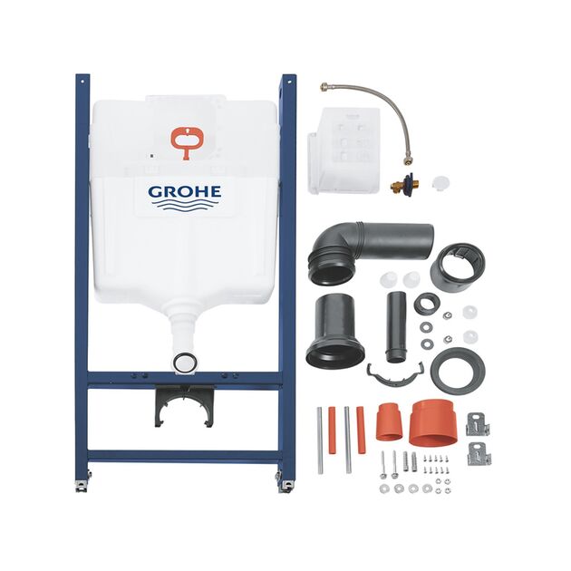 Комплект 4 в 1: Инсталяция GROHE Rapid SL + Унитаз безободковый Kroner RIMLESS, фото , изображение 4 | SNABZHENIE.com.ua Комплект 4 в 1: Инсталяция GROHE Rapid SL + Унитаз безободковый Kroner RIMLESS, фото , изображение 4 | SNABZHENIE.com.ua