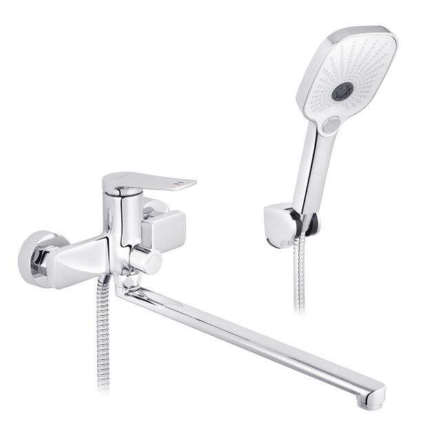 Змішувач для ванни Kroner KRP Makon - C070, фото  | SNABZHENIE.com.ua Змішувач для ванни Kroner KRP Makon - C070, фото  | SNABZHENIE.com.ua