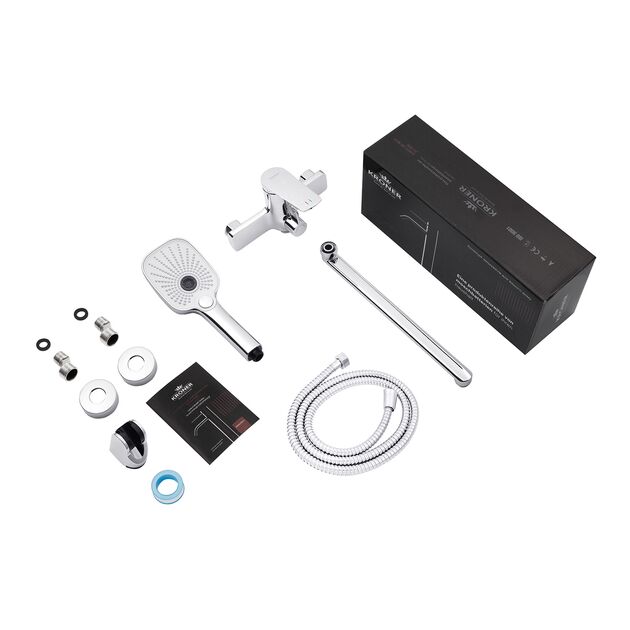 Змішувач для ванни Kroner KRP Makon - C070, фото , зображення 8 | SNABZHENIE.com.ua Змішувач для ванни Kroner KRP Makon - C070, фото , зображення 8 | SNABZHENIE.com.ua