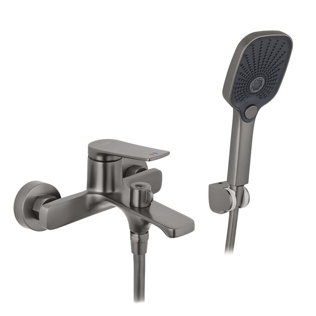 Змішувач для ванни Kroner KRP Makon - GRP060, фото  | SNABZHENIE.com.ua Змішувач для ванни Kroner KRP Makon - GRP060, фото  | SNABZHENIE.com.ua