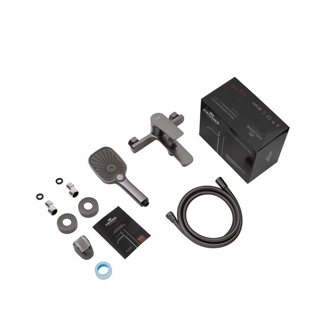 Змішувач для ванни Kroner KRP Makon - GRP060, фото , зображення 8 | SNABZHENIE.com.ua Змішувач для ванни Kroner KRP Makon - GRP060, фото , зображення 8 | SNABZHENIE.com.ua