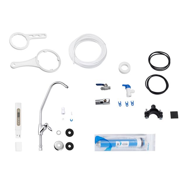 Система обратного осмоса Новая Вода NW O-503 (+ TDS) без помпы, фото , зображення 6 | SNABZHENIE.com.ua