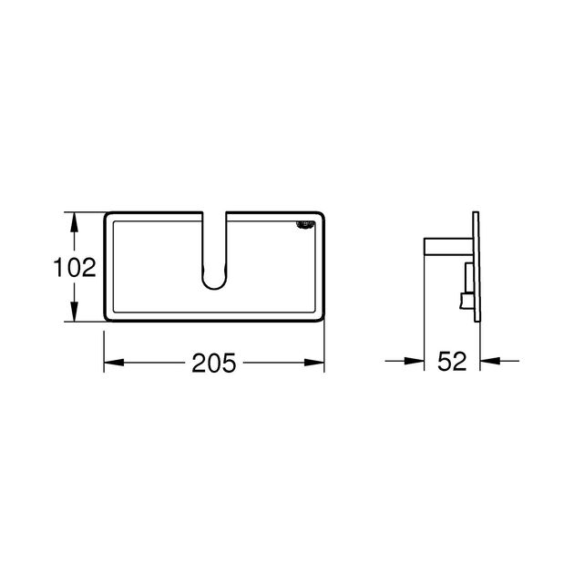Полка для душевых систем Grohe EasyReach 26362LN1, фото , изображение 2 | SNABZHENIE.com.ua Полка для душевых систем Grohe EasyReach 26362LN1, фото , изображение 2 | SNABZHENIE.com.ua