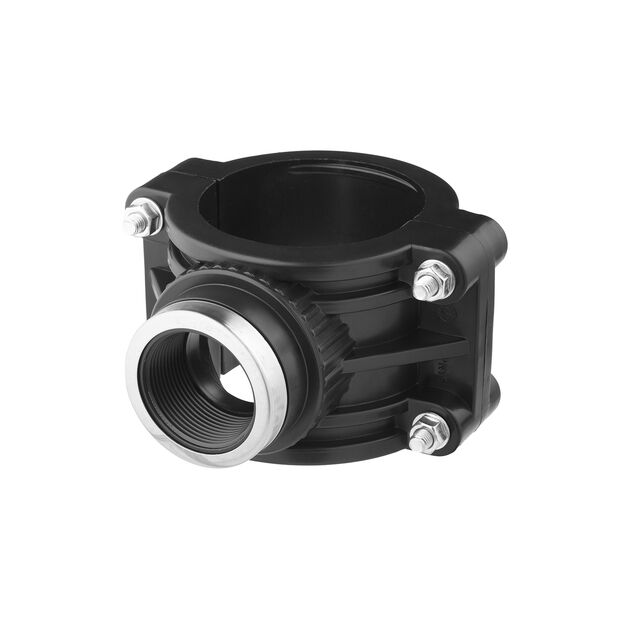Седловая врезка ПЭ SantehPlast 90х1 1/2", фото , изображение 3 | SNABZHENIE.com.ua Седловая врезка ПЭ SantehPlast 90х1 1/2", фото , изображение 3 | SNABZHENIE.com.ua