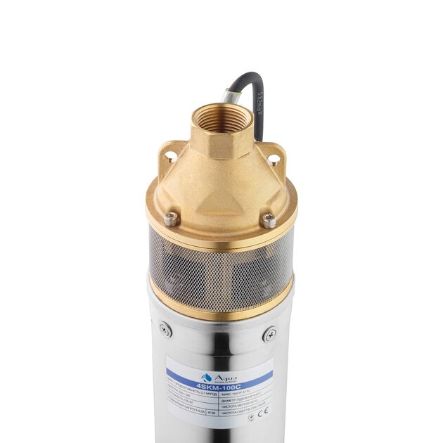 Насос глубинный центробежный 4SKM 100C Hmax 61 м Qmax 45 л/мин P 750 Вт со встроенным конденсатором, фото , зображення 4 | SNABZHENIE.com.ua Насос глубинный центробежный 4SKM 100C Hmax 61 м Qmax 45 л/мин P 750 Вт со встроенным конденсатором, фото , зображення 4 | SNABZHENIE.com.ua