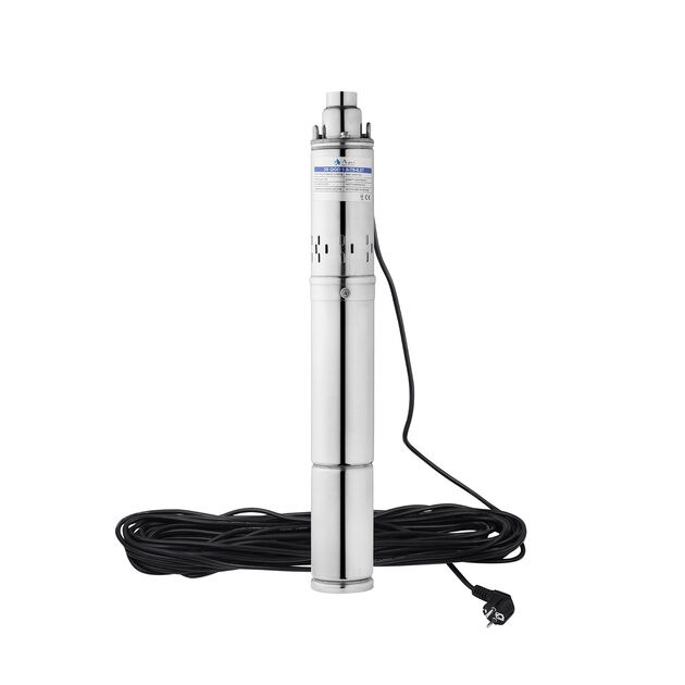 Насос глубинный шнековый Agua 3S QGD 1.8-75-0.37 Hmax 75 м Qmax 30 л/мин P 370 Вт со встроенным конденсатором, фото , зображення 3 | SNABZHENIE.com.ua Насос глубинный шнековый Agua 3S QGD 1.8-75-0.37 Hmax 75 м Qmax 30 л/мин P 370 Вт со встроенным конденсатором, фото , зображення 3 | SNABZHENIE.com.ua