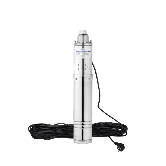 Насос глубинный шнековый Agua 4S QGD2,1-80-0,37 Hmax 80 м Qmax 35 л/мин P 370 Вт со встроенным конденсатором, фото , зображення 3 | SNABZHENIE.com.ua Насос глубинный шнековый Agua 4S QGD2,1-80-0,37 Hmax 80 м Qmax 35 л/мин P 370 Вт со встроенным конденсатором, фото , зображення 3 | SNABZHENIE.com.ua