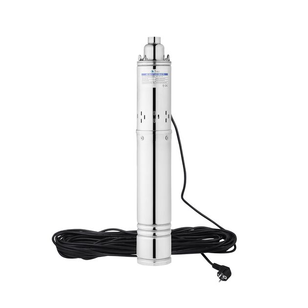 Насос глубинный шнековый Agua 4S QGD2,4-130-0,75 Hmax 130 м Qmax 40 л/мин P 750 Вт со встроенным конденсатором, фото , зображення 3 | SNABZHENIE.com.ua Насос глубинный шнековый Agua 4S QGD2,4-130-0,75 Hmax 130 м Qmax 40 л/мин P 750 Вт со встроенным конденсатором, фото , зображення 3 | SNABZHENIE.com.ua