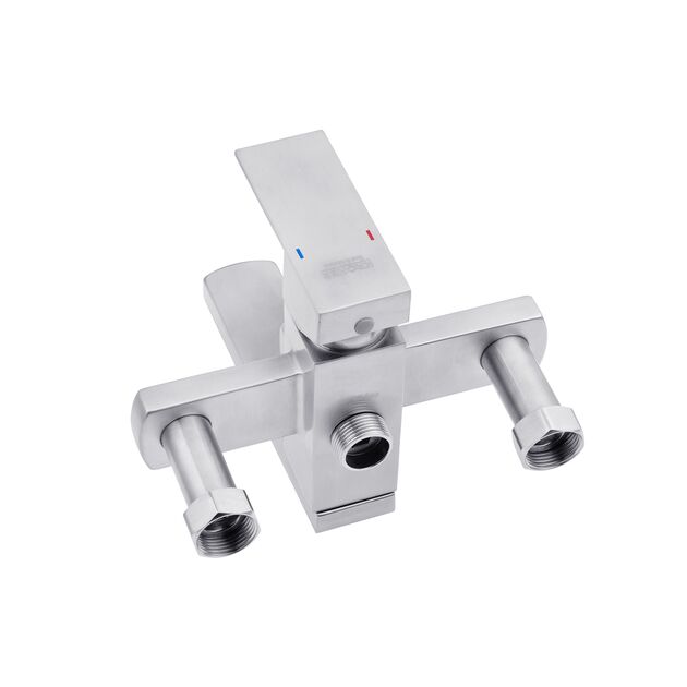 Набор 3 в 1 душевая система Kroner Edelstahl Kubus-ESG063 + смеситель Edelstahl Kubus-ESG010 + смеситель Kroner Edelstahl Kubus-ESG052, фото , зображення 10 | SNABZHENIE.com.ua Набор 3 в 1 душевая система Kroner Edelstahl Kubus-ESG063 + смеситель Edelstahl Kubus-ESG010 + смеситель Kroner Edelstahl Kubus-ESG052, фото , зображення 10 | SNABZHENIE.com.ua