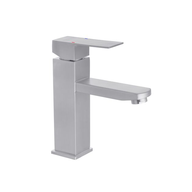 Набор смесителей Kroner Edelstahl Kubus-ESG010 + смеситель Edelstahl Kubus-ESG060 + штанга для душу Edelstahl Kubus-ESG230, фото , зображення 2 | SNABZHENIE.com.ua Набор смесителей Kroner Edelstahl Kubus-ESG010 + смеситель Edelstahl Kubus-ESG060 + штанга для душу Edelstahl Kubus-ESG230, фото , зображення 2 | SNABZHENIE.com.ua