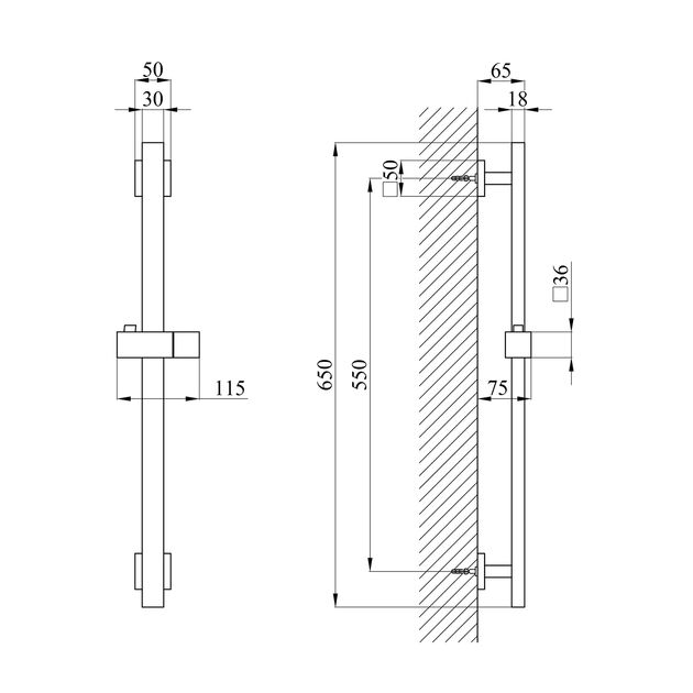 Набор смесителей Kroner Edelstahl Kubus-ESG010 + смеситель Edelstahl Kubus-ESG060 + штанга для душу Edelstahl Kubus-ESG230, фото , зображення 9 | SNABZHENIE.com.ua Набор смесителей Kroner Edelstahl Kubus-ESG010 + смеситель Edelstahl Kubus-ESG060 + штанга для душу Edelstahl Kubus-ESG230, фото , зображення 9 | SNABZHENIE.com.ua
