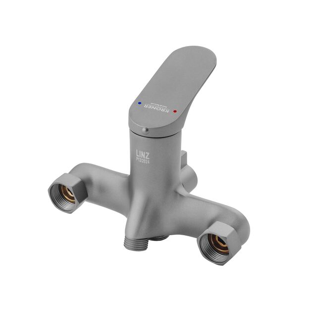 Набор смесителей Kroner Linz-GRN070 + смеситель Linz-GRN010, фото , зображення 5 | SNABZHENIE.com.ua Набор смесителей Kroner Linz-GRN070 + смеситель Linz-GRN010, фото , зображення 5 | SNABZHENIE.com.ua