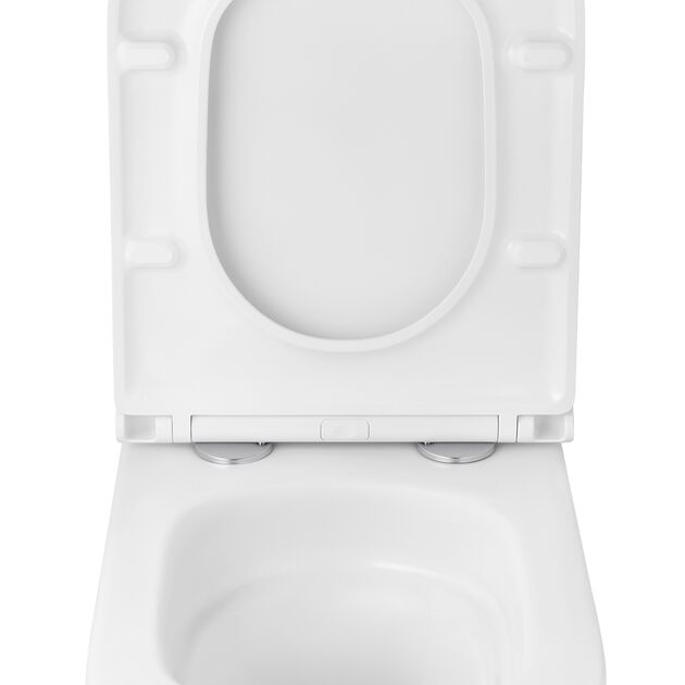Комплект 4 в 1: Инсталляция Grohe Rapid SL 3 в 1 38772001 + Унитаз подвесной безобедочный Kroner Eifel WHI493436 TORNADO с сиденьем, фото , изображение 10 | SNABZHENIE.com.ua Комплект 4 в 1: Инсталляция Grohe Rapid SL 3 в 1 38772001 + Унитаз подвесной безобедочный Kroner Eifel WHI493436 TORNADO с сиденьем, фото , изображение 10 | SNABZHENIE.com.ua