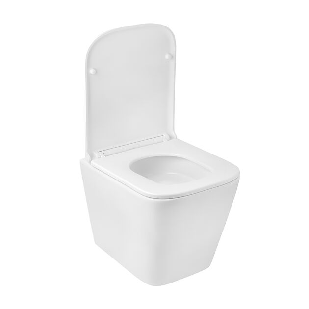 Комплект 4 в 1: Инсталляция Grohe Rapid SL 3 в 1 38772001 + Унитаз подвесной безобедочный Kroner Eifel WHI493436 TORNADO с сиденьем, фото , изображение 9 | SNABZHENIE.com.ua Комплект 4 в 1: Инсталляция Grohe Rapid SL 3 в 1 38772001 + Унитаз подвесной безобедочный Kroner Eifel WHI493436 TORNADO с сиденьем, фото , изображение 9 | SNABZHENIE.com.ua