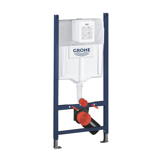 Комплект 4 в 1: Инсталляция GROHE Rapid SL 3 в 1 3884966Q + Унитаз подвесной безобедочный Kroner Eifel WHI493436 TORNADO с сиденьем, фото , изображение 3 | SNABZHENIE.com.ua Комплект 4 в 1: Инсталляция GROHE Rapid SL 3 в 1 3884966Q + Унитаз подвесной безобедочный Kroner Eifel WHI493436 TORNADO с сиденьем, фото , изображение 3 | SNABZHENIE.com.ua