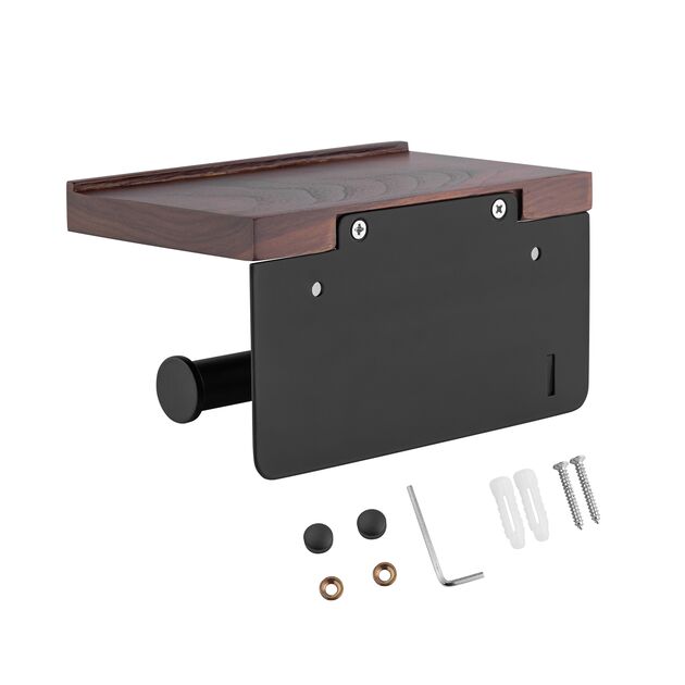 Держатель для туалетной бумаги Kroner KRP Graz - SCH3018, фото , изображение 3 | SNABZHENIE.com.ua