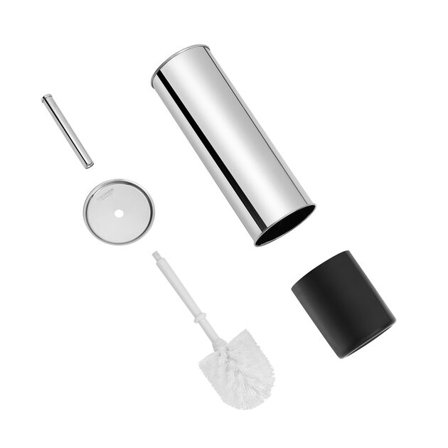 Ершик для унитаза напольный Kroner KRP Graz - C017R, фото , изображение 3 | SNABZHENIE.com.ua