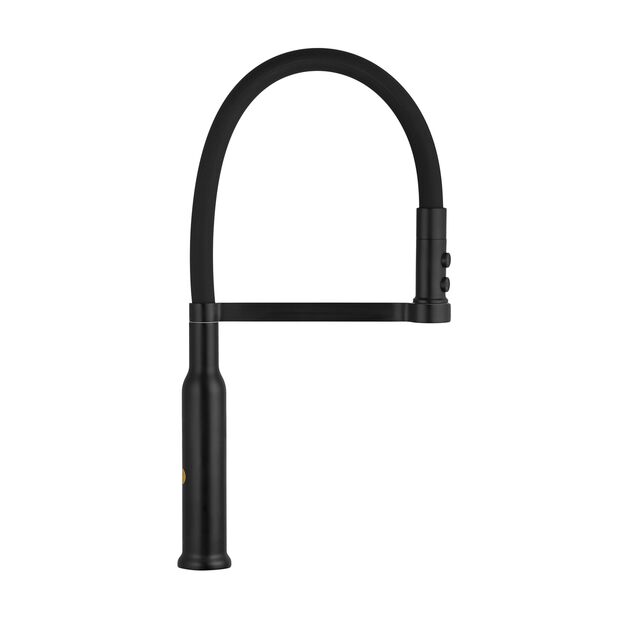 Смеситель для кухни Kroner KRP Ersel - SCH03112BLK, фото , изображение 6 | SNABZHENIE.com.ua