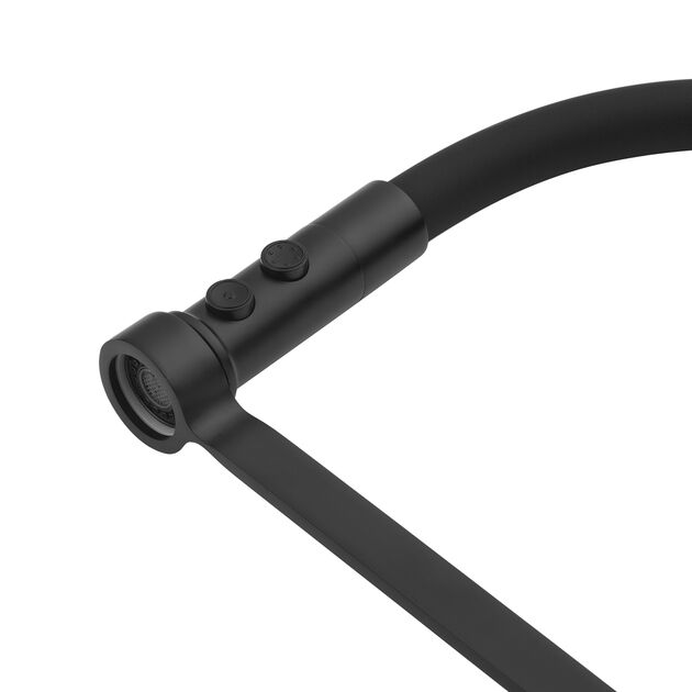 Смеситель для кухни Kroner KRP Ersel - SCH03112BLK, фото , изображение 8 | SNABZHENIE.com.ua