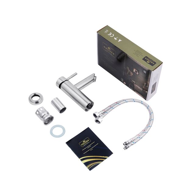 Набор 2 в 1 душевая система Kroner Edelstahl Klassisch-ESG063 + смеситель Edelstahl Klassisch-ESG010, фото , зображення 8 | SNABZHENIE.com.ua Набор 2 в 1 душевая система Kroner Edelstahl Klassisch-ESG063 + смеситель Edelstahl Klassisch-ESG010, фото , зображення 8 | SNABZHENIE.com.ua