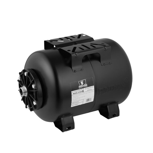 Гидроаккумулятор Pumpman горизонтальный 24 л полимерный фланец, фото  | SNABZHENIE.com.ua