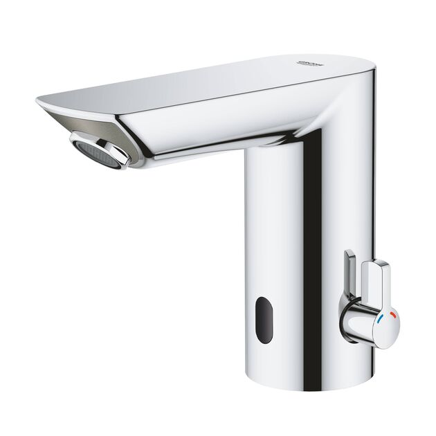 Смеситель бесконтактный для раковины Grohe Bau Cosmopolitan E 36451000, фото , изображение 3 | SNABZHENIE.com.ua Смеситель бесконтактный для раковины Grohe Bau Cosmopolitan E 36451000, фото , изображение 3 | SNABZHENIE.com.ua