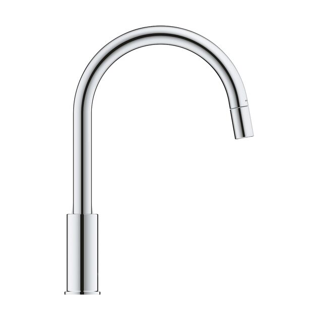 Смеситель для кухни с выдвижным изливом Grohe StartCurve 30562000, фото , изображение 4 | SNABZHENIE.com.ua Смеситель для кухни с выдвижным изливом Grohe StartCurve 30562000, фото , изображение 4 | SNABZHENIE.com.ua