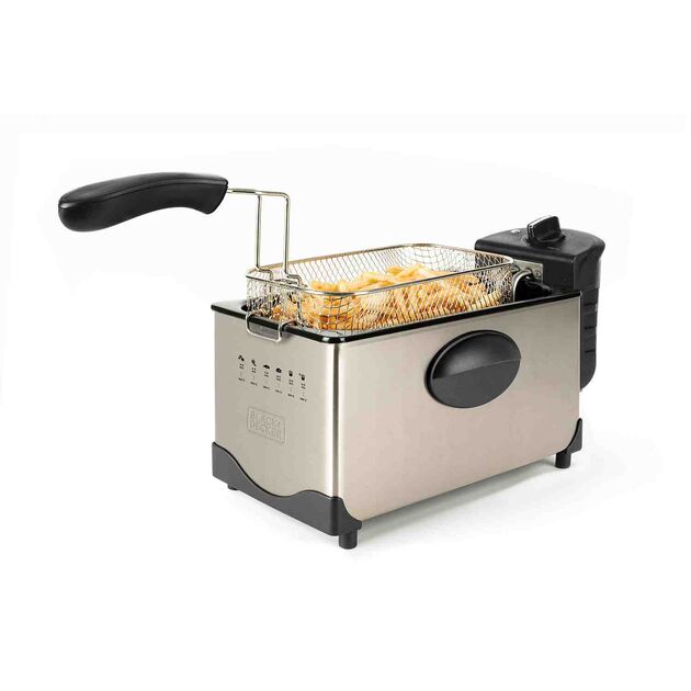 Фритюрница BLACK+DECKER BXDF2100E, фото , изображение 2 | SNABZHENIE.com.ua