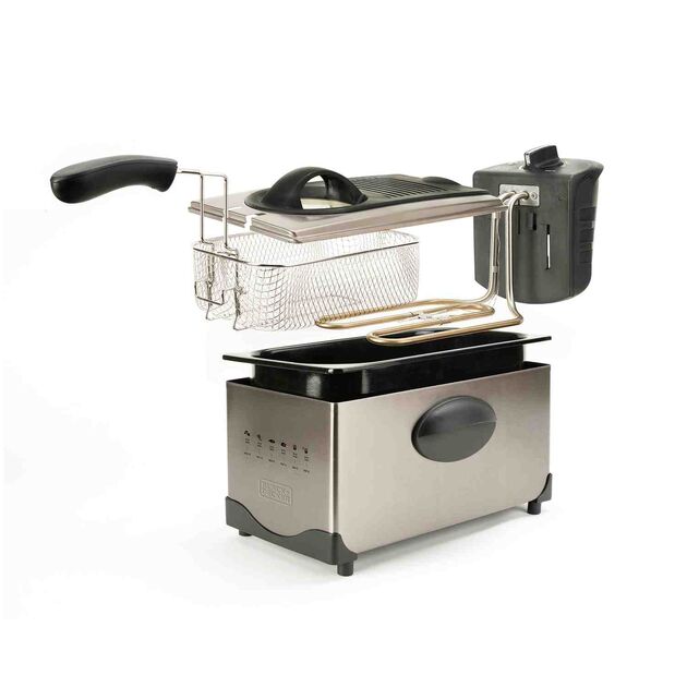 Фритюрница BLACK+DECKER BXDF2100E, фото , изображение 6 | SNABZHENIE.com.ua
