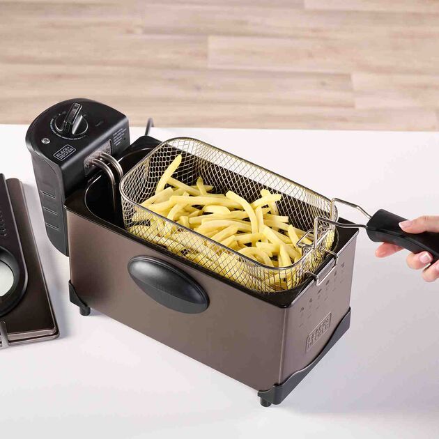 Фритюрница BLACK+DECKER BXDF2100E, фото , изображение 10 | SNABZHENIE.com.ua