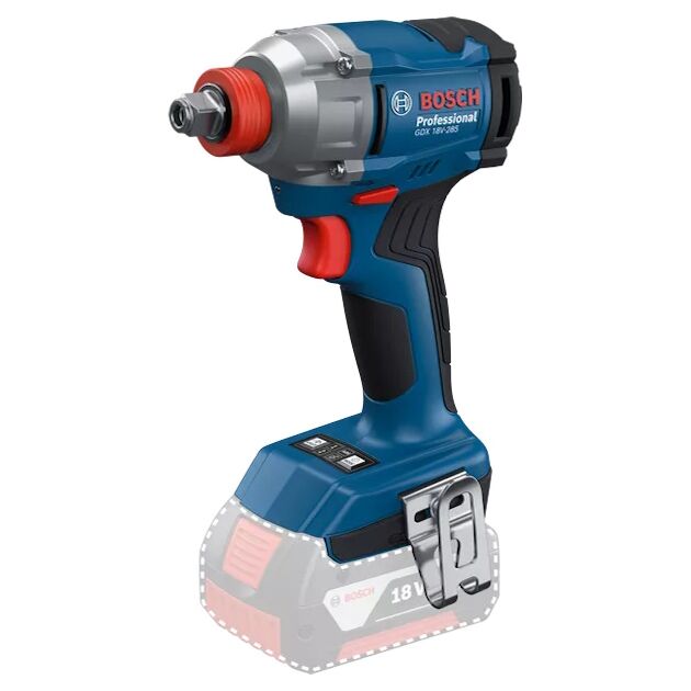 Гайковерт ударний акумуляторний Bosch Professional GDX 18V-285 + L-BOXX 18В 285Нм 2800об/хв 1.1кг без АКБ та ЗП, фото , изображение 3 | SNABZHENIE.com.ua