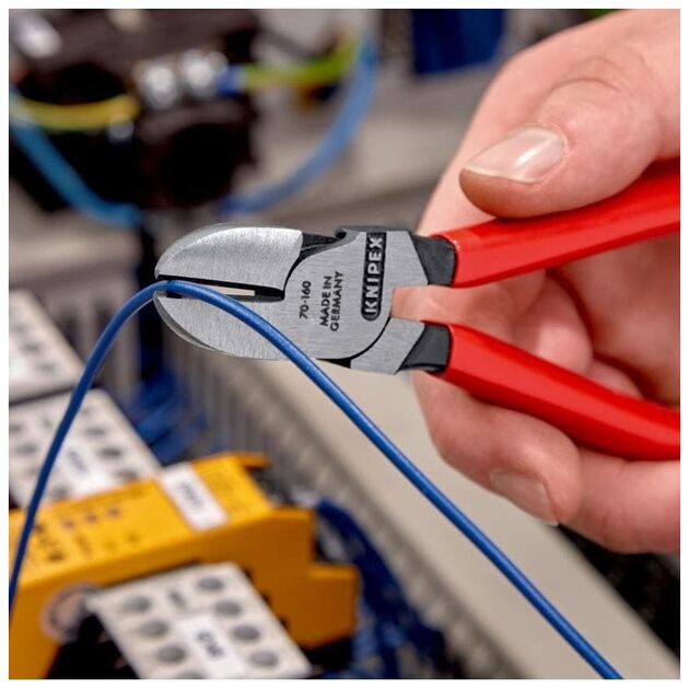 Кусачки боковые KNIPEX 70 01 160 SB, фото , изображение 6 | SNABZHENIE.com.ua