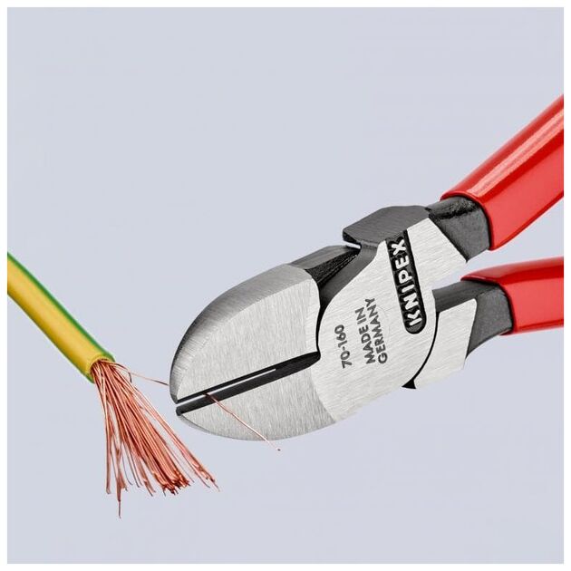 Кусачки боковые KNIPEX 70 01 160 SB, фото , изображение 4 | SNABZHENIE.com.ua