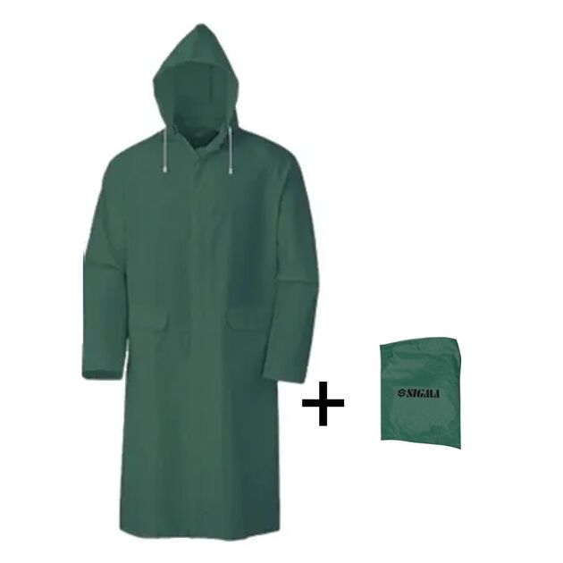 Плащ от дождя Storm XXL зеленый SIGMA (9461461), фото  | SNABZHENIE.com.ua