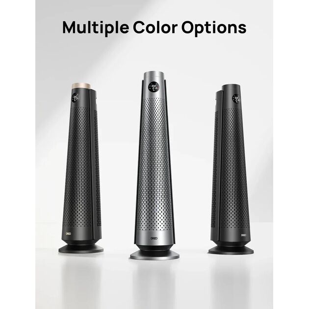 Тепловентилятор Dreo, 25м2, 2000Вт, електр. упр-ння, керамич.нагрів.елемент, пульт ДУ, 8 швидк. , срібний, фото , зображення 3 | SNABZHENIE.com.ua Тепловентилятор Dreo, 25м2, 2000Вт, електр. упр-ння, керамич.нагрів.елемент, пульт ДУ, 8 швидк. , срібний, фото , зображення 3 | SNABZHENIE.com.ua