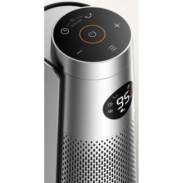 Тепловентилятор Dreo, 25м2, 2000Вт, електр. упр-ння, керамич.нагрів.елемент, пульт ДУ, 8 швидк. , срібний, фото , зображення 5 | SNABZHENIE.com.ua Тепловентилятор Dreo, 25м2, 2000Вт, електр. упр-ння, керамич.нагрів.елемент, пульт ДУ, 8 швидк. , срібний, фото , зображення 5 | SNABZHENIE.com.ua