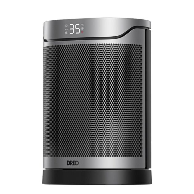 Тепловентилятор Dreo, 20м2, 1500Вт, електр. упр-ння, керамич.нагрів.елемент, пульт ДУ, 3 швидк., срібний, фото , зображення 5 | SNABZHENIE.com.ua Тепловентилятор Dreo, 20м2, 1500Вт, електр. упр-ння, керамич.нагрів.елемент, пульт ДУ, 3 швидк., срібний, фото , зображення 5 | SNABZHENIE.com.ua