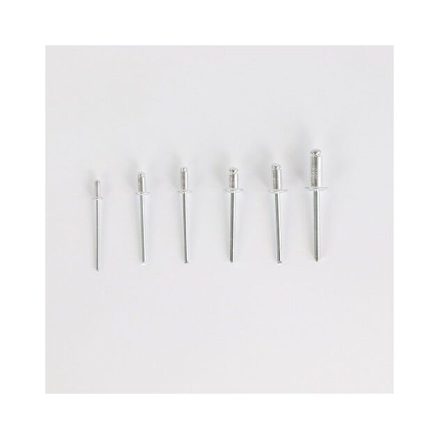 Набор заклепок S&R алюминиевых 410 шт, фото , изображение 10 | SNABZHENIE.com.ua