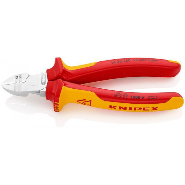 Кусачки KNIPEX 14 26 160 SB для удаления изоляции, фото  | SNABZHENIE.com.ua